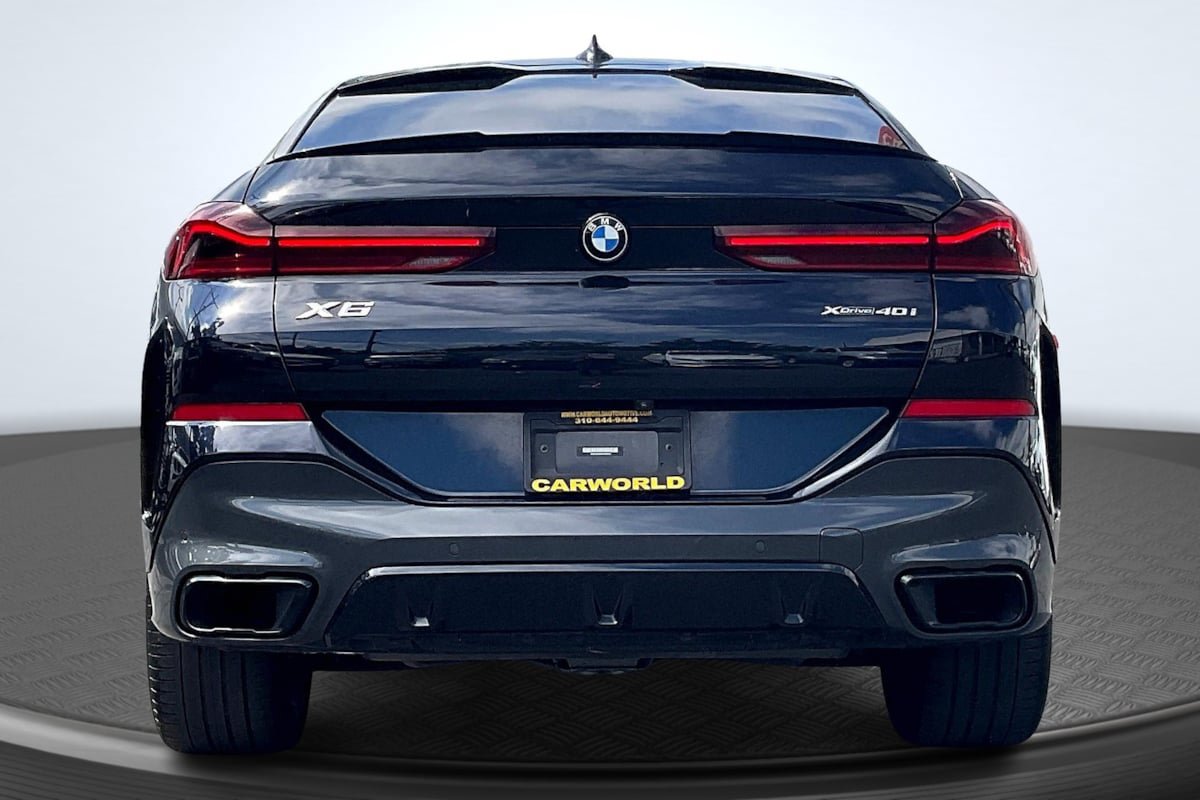 Used 2022 BMW X6 xDrive40i w/ M Sport Package AWD/4WD image 4
