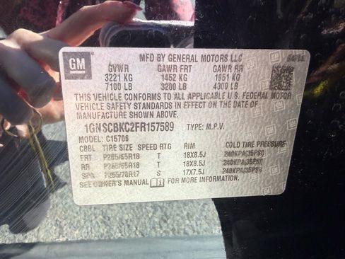 Used 2015 Chevrolet Tahoe LT w/ Luxury Package image 41