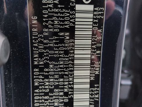 Used 2023 Toyota Corolla SE FWD image 29