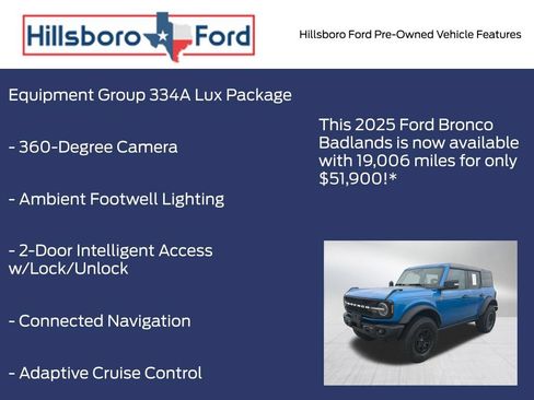 Used 2025 Ford Bronco Badlands AWD/4WD image 3