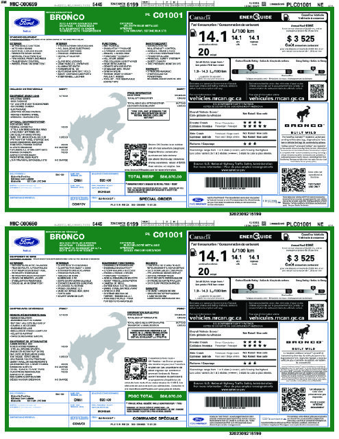 Certified 2023 Ford Bronco Wildtrak AWD/4WD image 36