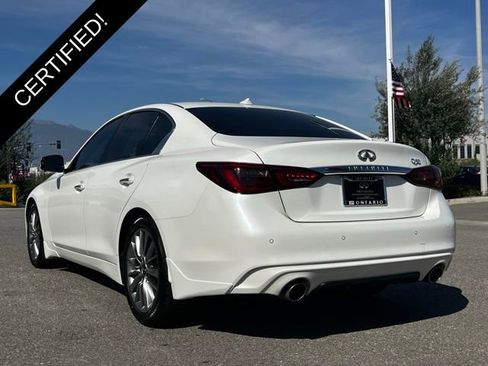 Certified 2024 INFINITI Q50 Luxe w/ Cargo Package RWD image 3