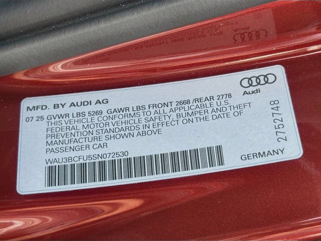 Used 2025 Audi A5 Prestige w/ 19" Wheel Package AWD/4WD image 45