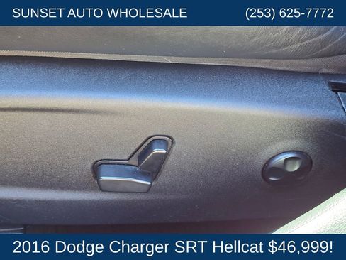 Used 2016 Dodge Charger SRT Hellcat w/ Harman/Kardon Audio Group RWD image 30