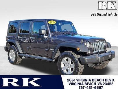 Used 2018 Jeep Wrangler Unlimited Sport S