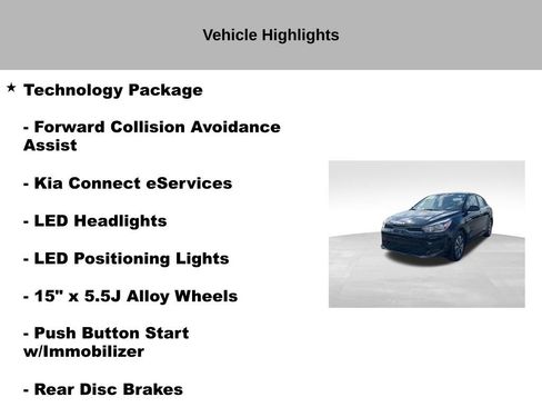 Certified 2023 Kia Rio S w/ Technology Package image 19