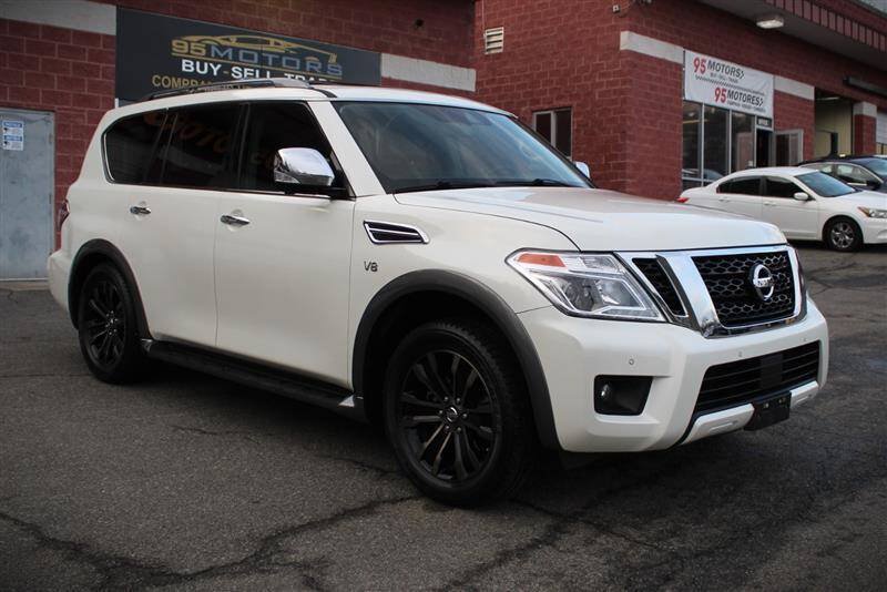 Used 2018 Nissan Armada Platinum w/ Interior Lighting Package AWD/4WD image 7