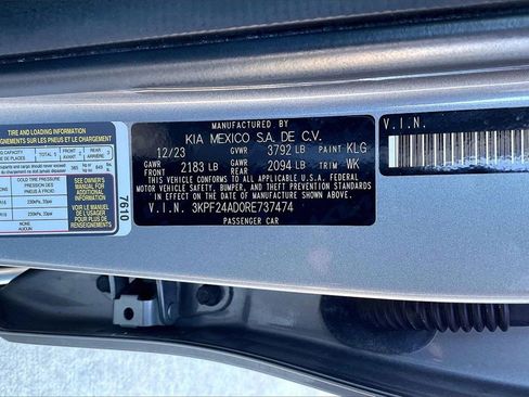 Certified 2024 Kia Forte LXS image 33