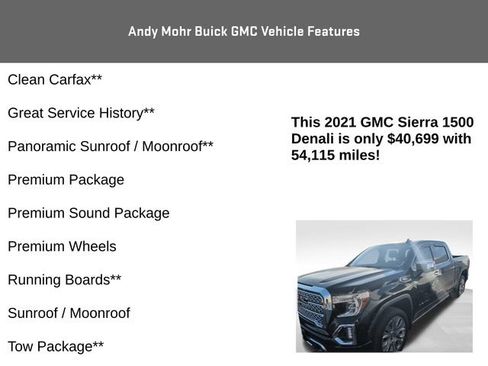 Used 2021 GMC Sierra 1500 Denali w/ Denali Ultimate Package image 8