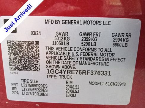 Used 2024 Chevrolet Silverado 2500 High Country w/ High Country Premium Package AWD/4WD image 36