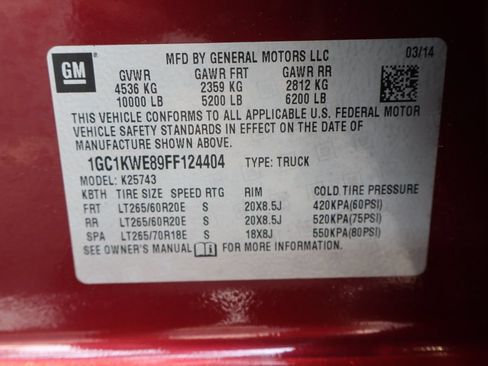 Used 2015 Chevrolet Silverado 2500 LTZ w/ Duramax Plus Package AWD/4WD image 45