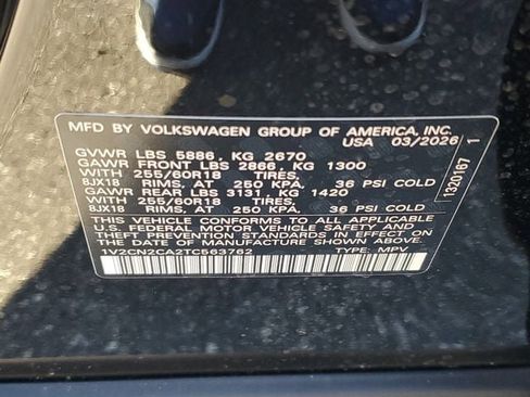New 2026 Volkswagen Atlas Peak Edition AWD/4WD image 33