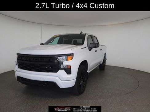 Used 2023 Chevrolet Silverado 1500 Custom w/ LPO, Dark Essentials Package AWD/4WD image 1