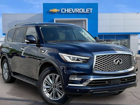 Used 2020 INFINITI QX80 Luxe w/ Proassist Package AWD/4WD image 2