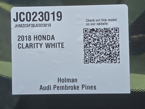 Used 2018 Honda Clarity Touring image 31