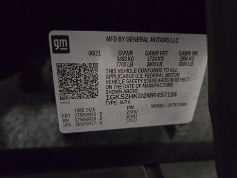 Used 2021 GMC Yukon XL AT4 w/ Technology Package image 39