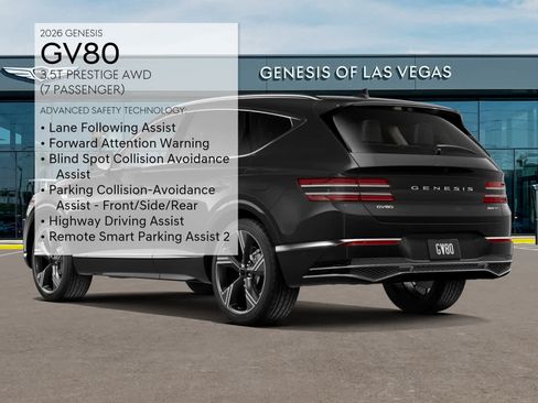 New 2026 Genesis GV80 3.5T Prestige AWD/4WD image 7