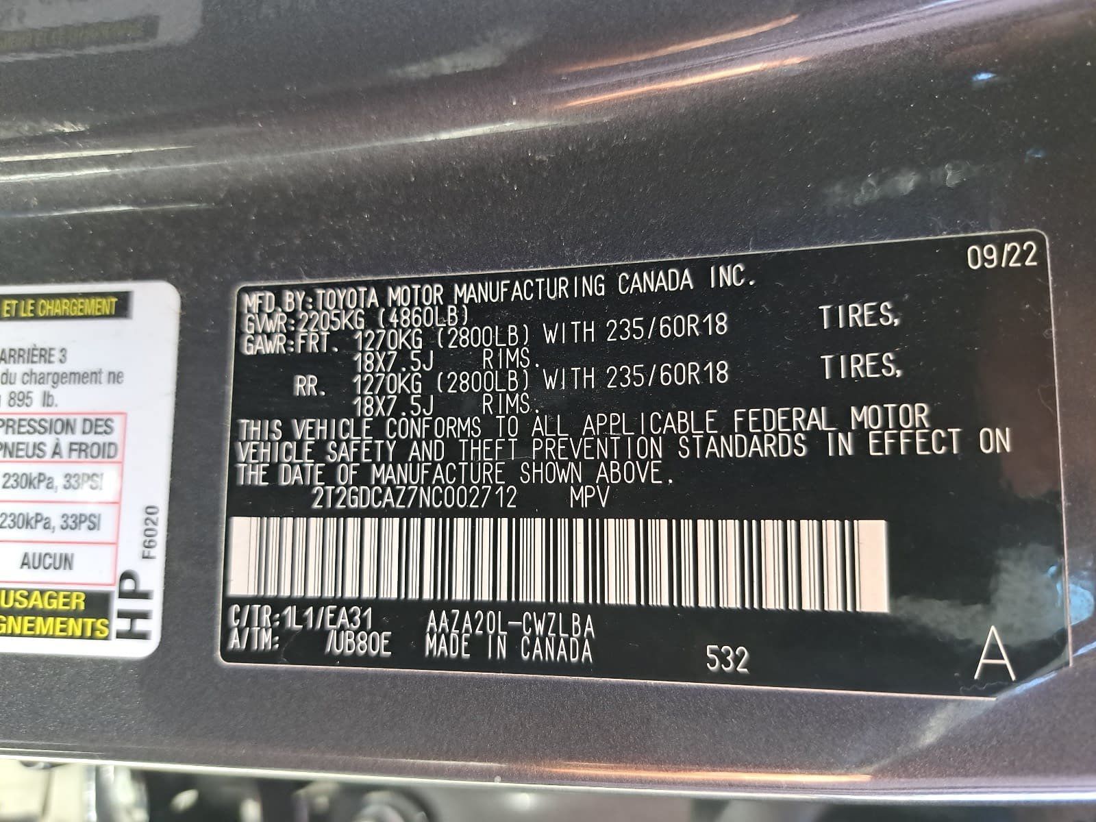 Used 2022 Lexus NX 250 FWD image 40