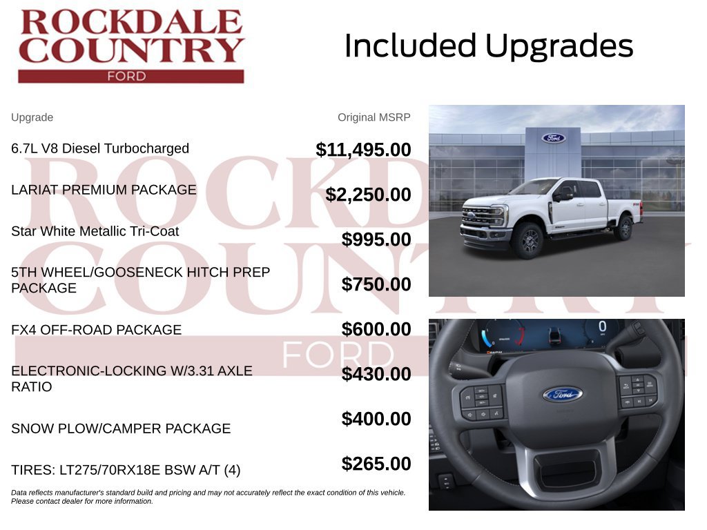 New 2026 Ford F350 Lariat w/ Lariat Premium Package AWD/4WD image 10