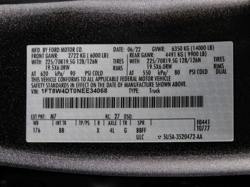 Used 2022 Ford F450 Platinum w/ FX4 Off-Road Package AWD/4WD image 67