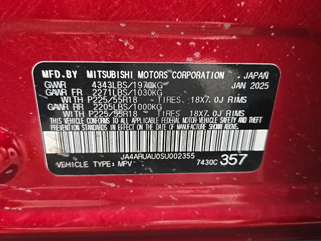 Used 2025 Mitsubishi Outlander Sport SE AWD/4WD image 4
