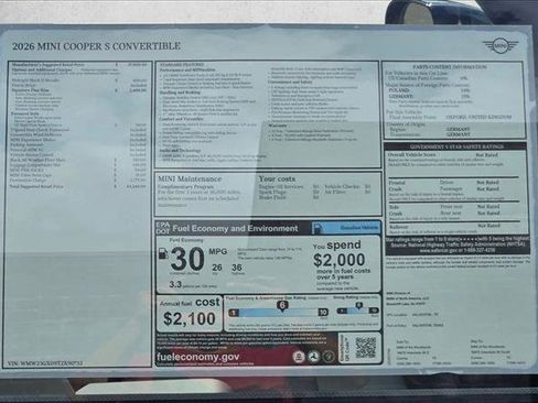 New 2026 MINI Cooper Convertible image 18