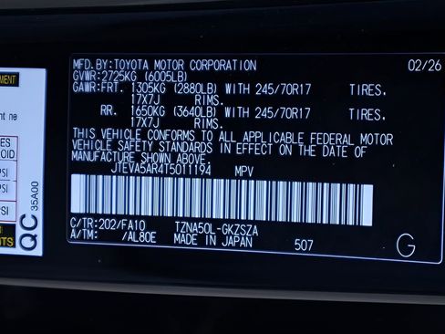 New 2026 Toyota 4Runner SR5 RWD image 24