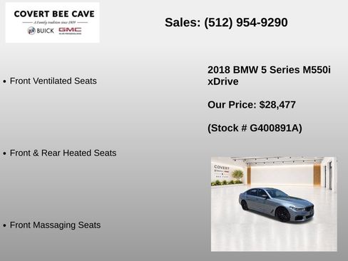 Used 2018 BMW M550i xDrive AWD/4WD image 31