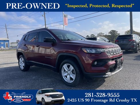 Used 2022 Jeep Compass Latitude image 1