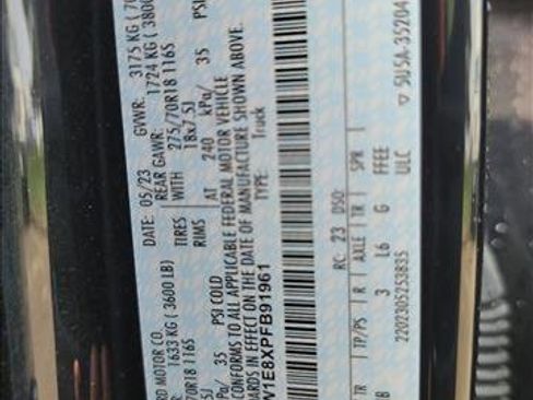 Used 2023 Ford F150 Tremor w/ Equipment Group 402A High image 23