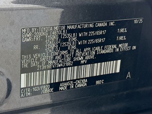 Used 2025 Toyota RAV4 LE FWD image 12