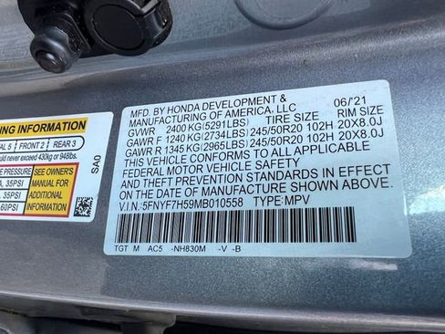 Used 2021 Honda Passport EX-L image 36