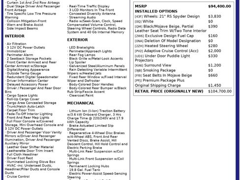 Used 2023 Porsche Cayenne Platinum Edition image 58