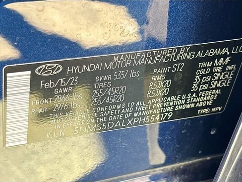 Used 2023 Hyundai Santa Fe Calligraphy image 34