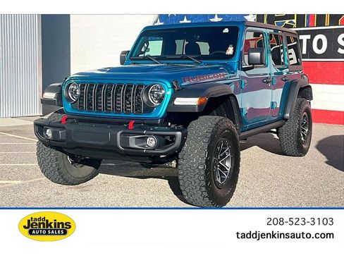 Used 2024 Jeep Wrangler Rubicon w/ XTREMEE 35" Tire Package image 1