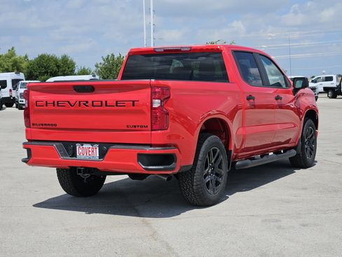 New 2026 Chevrolet Silverado 1500 Custom w/ Turbomax Blackout Package RWD image 3