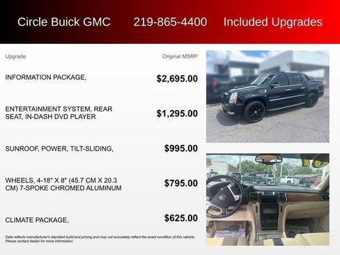 Used 2007 Cadillac Escalade EXT w/ Information Package AWD/4WD image 3