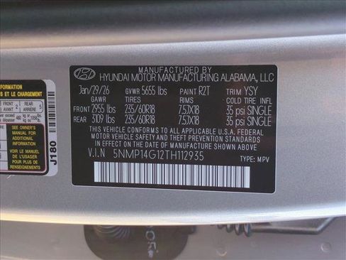 New 2026 Hyundai Santa Fe SE FWD image 23