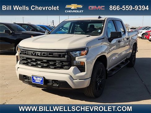 New 2026 Chevrolet Silverado 1500 Custom w/ Turbomax Blackout Package image 1