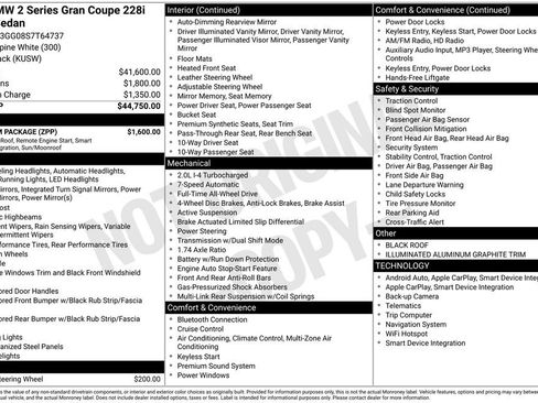 Used 2025 BMW 228i xDrive 228 xDrive Gran Coupe image 2