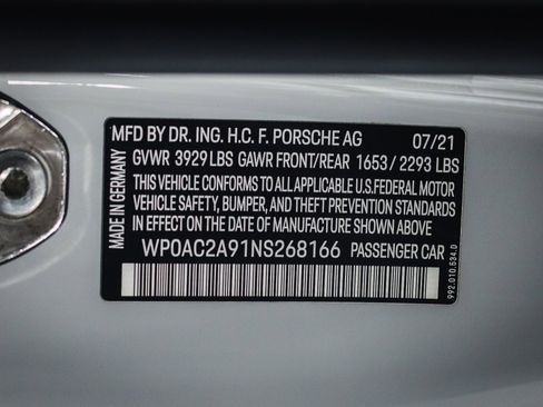 Used 2022 Porsche 911 GT3 RWD image 23