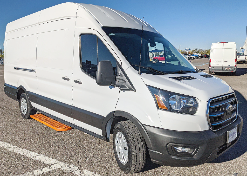 Used 2023 Ford E-Transit 148 High Roof Extended w/ Interior Upgrade Package RWD image 1