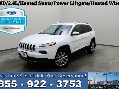 Used 2018 Jeep Cherokee Limited AWD/4WD image 1