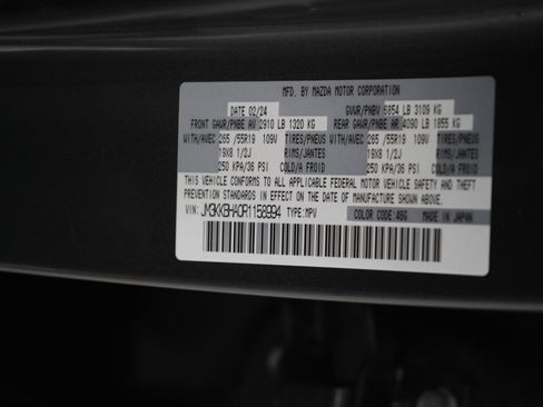 Certified 2024 MAZDA CX-90 Plug-In Hybrid w/ Preferred AWD/4WD image 32