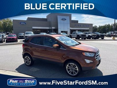 Certified 2020 Ford EcoSport Titanium