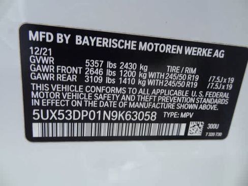 Used 2022 BMW X3 xDrive30i AWD/4WD image 49