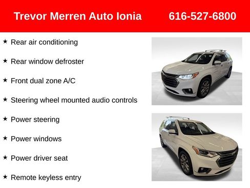 Used 2021 Chevrolet Traverse Premier w/ LPO, Floor Liner Package AWD/4WD image 38