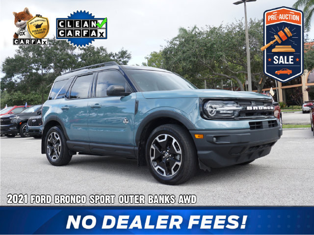 Used 2021 Ford Bronco Sport Outer Banks w/ Outer Banks Package AWD/4WD image 1