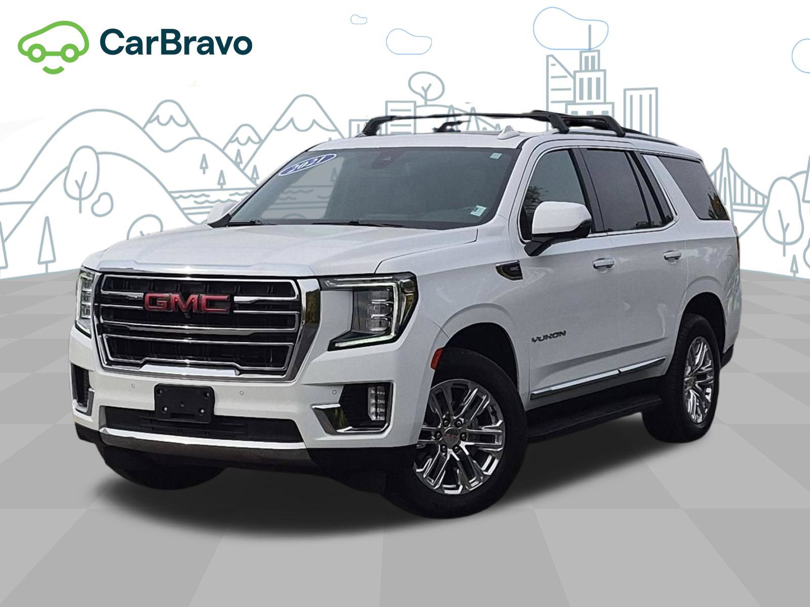 Certified 2021 GMC Yukon SLT w/ SLT Premium Package AWD/4WD image 1