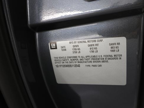 Used 2009 Chevrolet Corvette Coupe w/ Preferred Equipment Group RWD image 46
